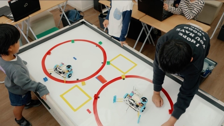 実際の教室の雰囲気を体験していただけます🙌「実際のレッスン無料で体験いただけます🙌【宮崎市のロボットプログラミング教室・習い事・プログラミング教室・ロボット教室】」