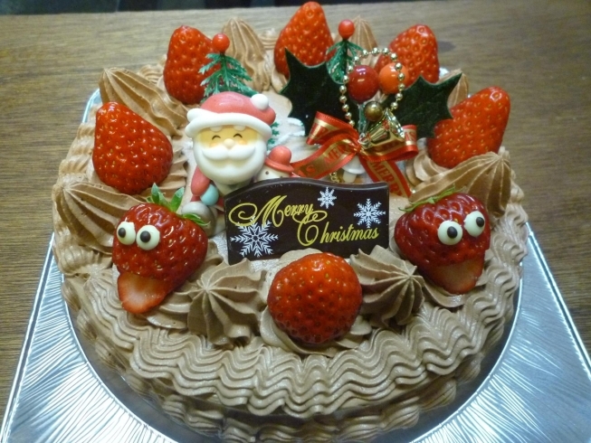 7号（21センチ）4,860円（税込み）「クリスマスケーキ～伊奈町のケーキ屋シャンティ洋菓子店～」