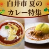 白井市 夏のカレー特集!