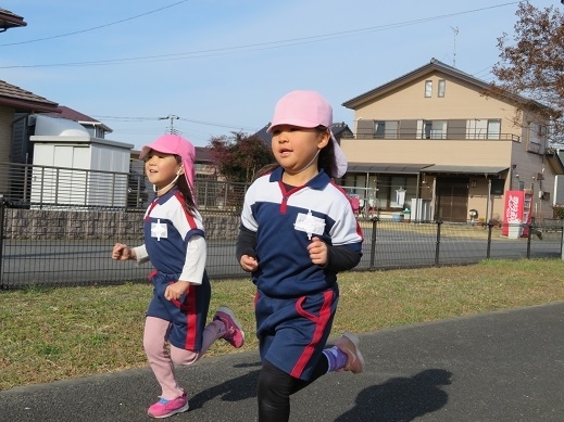 「1月誕生会＆マラソン大会」