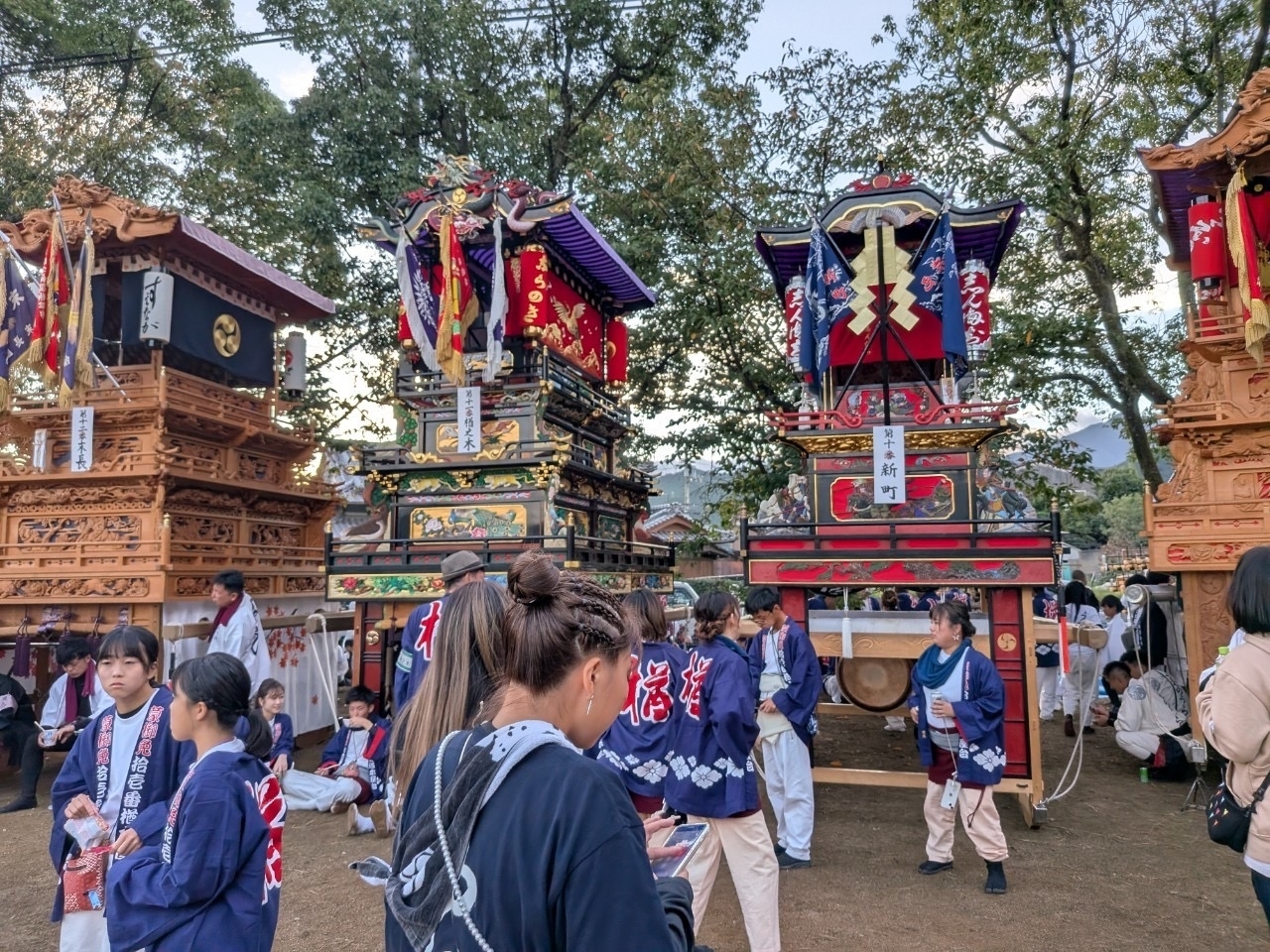 2024年10月15日(火)撮影|石岡神社祭礼・お旅所
