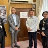 青野美咲町町長さんと育休や子育てについてお話できました。