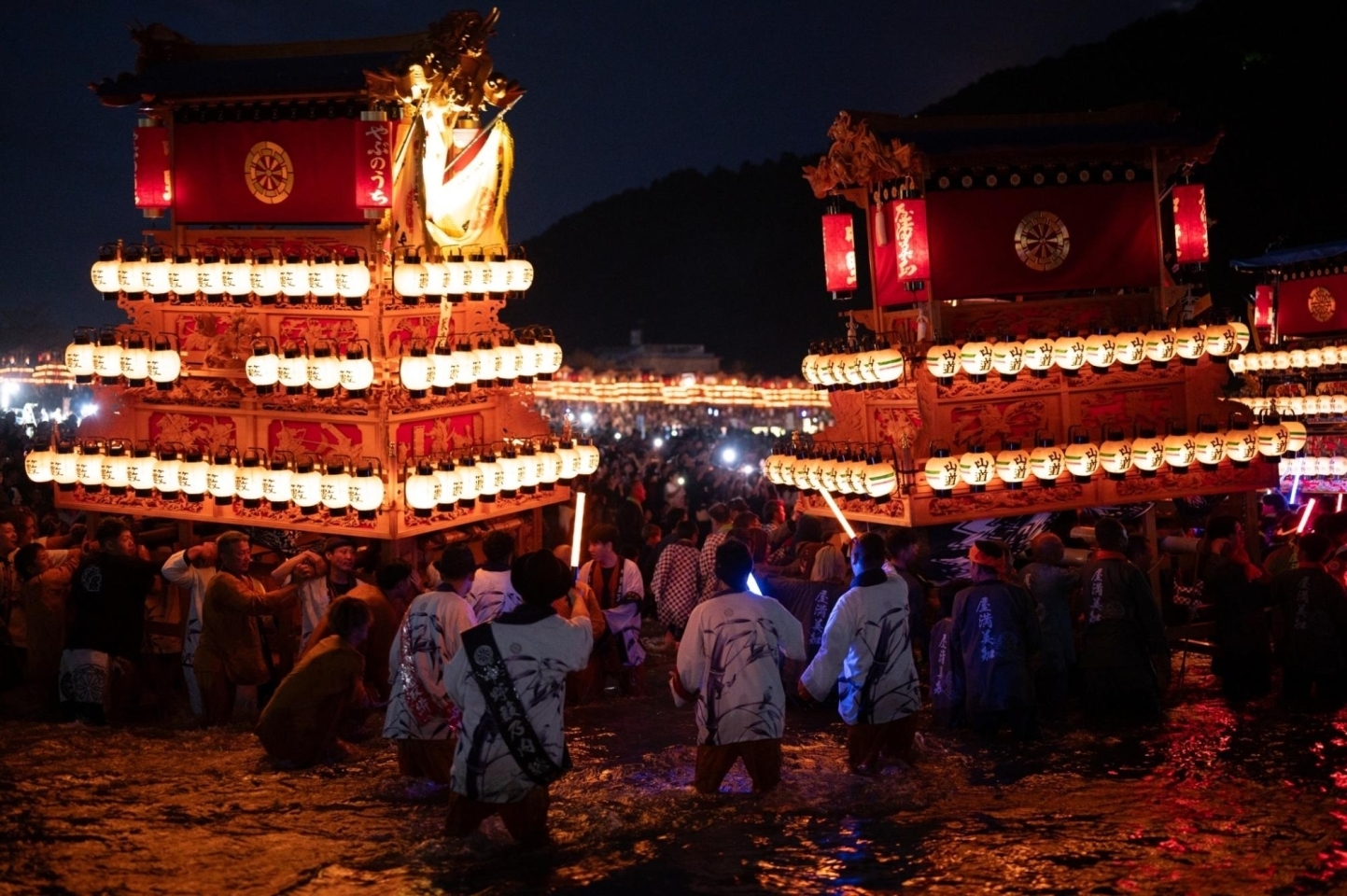 2024年10月16日(水)撮影|伊曽乃神社祭礼・川入り