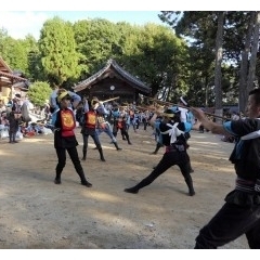 とよた「宮口神社」例大祭 棒の手奉納