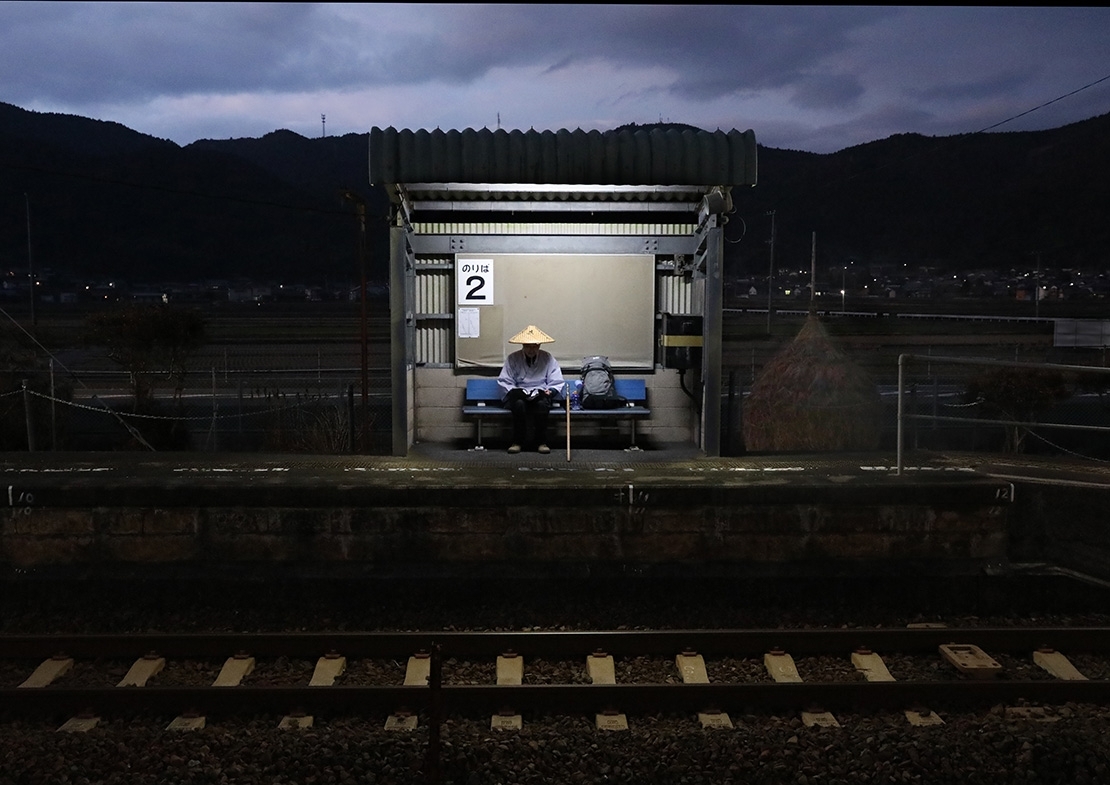 第27回シニア写真コンテスト入選『ローカル駅』（西予市宇和町）