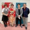着物モデルさんも協力「マムウォール」イベントブースのコラボ撮影!