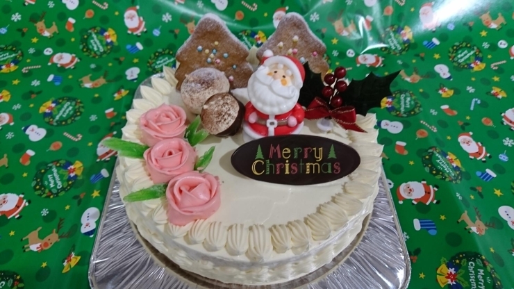 バタークリーム６号「クリスマスケーキ」