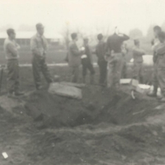 昭和46年四鹿の畑から出土した石棺