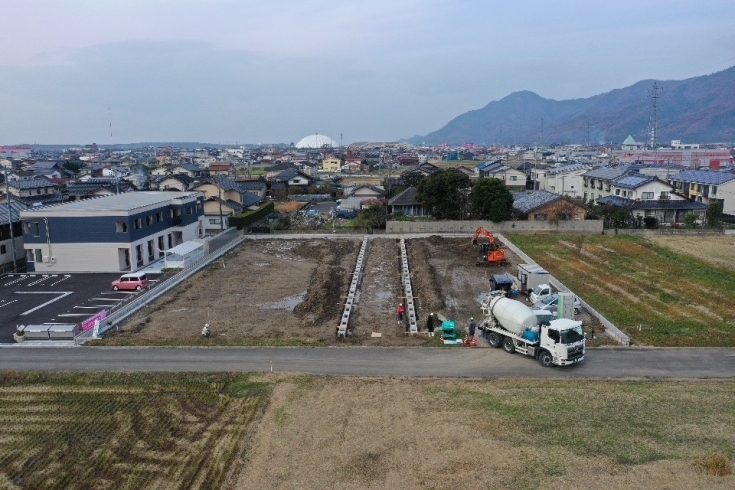 高岡町造成工事進捗状況12/10「高岡町造成工事進捗状況です！！」