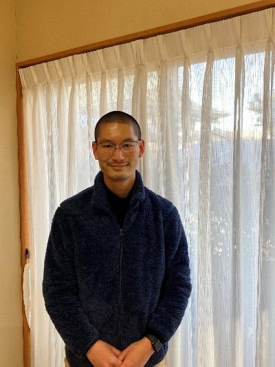 正福寺の副住職、福原泰明さん