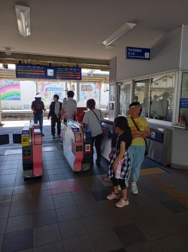 羽犬塚駅改札口です！「6月の余暇活動の様子をお伝えします！」