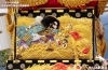 松木坂井太鼓台|鶴姫伝説を描いた上幕(3)<まいぷれ新居浜・密着取材記事>
