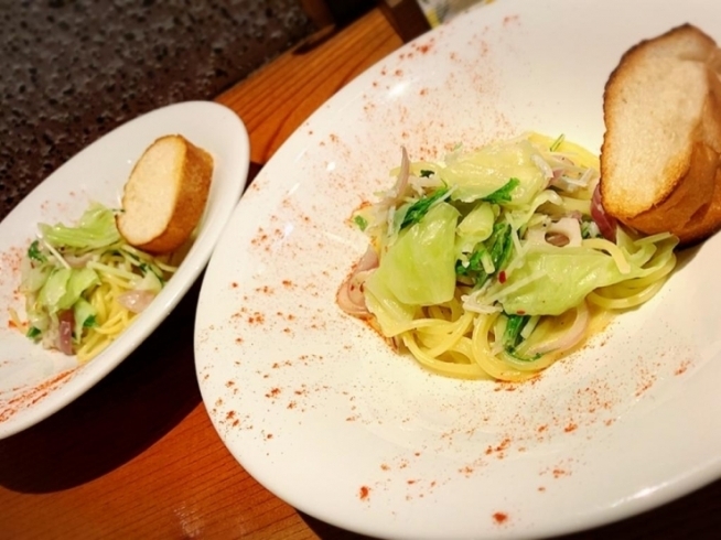 パスタランチ（シェア）　1,380円「周南人気ランチ　アクセスランキング♪　【周南市・下松市・光市】」