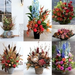 made-to-order -Fresh or Dried flower-