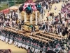 2024年10月17日撮影|治良丸太鼓台(山根グラウンド統一寄せ)