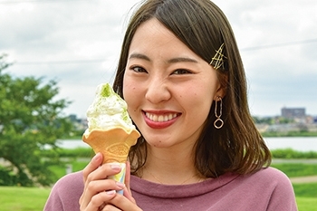 道の駅しょうなん 柏のかぶソフトクリーム
