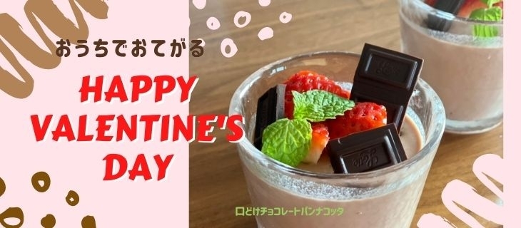 口どけチョコレートパンナコッタ