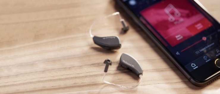 MFI（made for iPhone対応）「リサウンドよりお求めやすい補聴器が新登場！ 「リサウンド　KEY（キー）」　片耳（耳かけ）80000円～　（耳あな）115,000円～　made for iPhone対応（MFI）、ASHA（android10）対応」