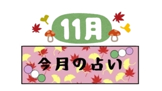 衣替えは済みましたか?冬到来 過ごし方の参考に…11月の占い♪