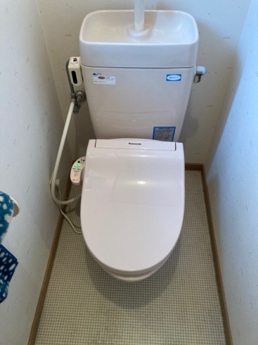 既存の便器「トイレ入れ替え工事　〜快適な空間〜」
