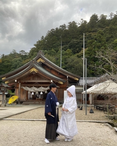 「北島國造館挙式のお客様♡」