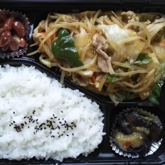 野菜炒め弁当