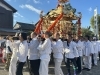 2024.10/13(日)7:30撮影|下組太鼓台が嘉母神社へ(嘉母神社祭礼)
