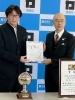 【祝】関東1部リーグ昇格!『高橋陽一』先生が葛飾区長を表敬訪問♪