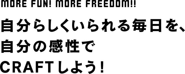 「BinO 新商品登場！ MORE FUN! MORE FREEDOM!『B-CRAFT』 　　函館でマイホームを新築するならBinO／FREEQ！」