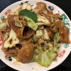 回鍋肉（肉とキャベツの味噌炒め）