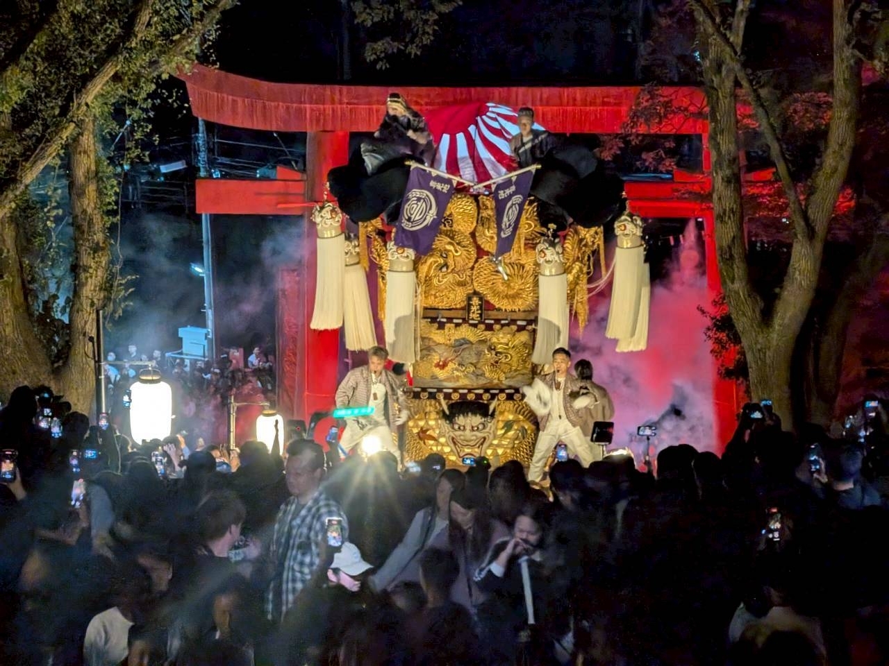 2025年10月16日撮影|喜光地太鼓台(内宮神社かきあげ)