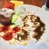 かわいいデザートプレートが人気「Cafe aoiyane(カフェ あおいやね)」