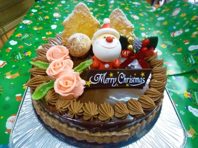 チョコレート６号「クリスマスケーキのご予約について」