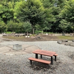 小平河川公園野外炉(バーベキュー）