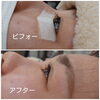 パリジェンヌラッシュリフト「眉毛を整えて、まつ毛も一緒に綺麗が可能(^-^)」