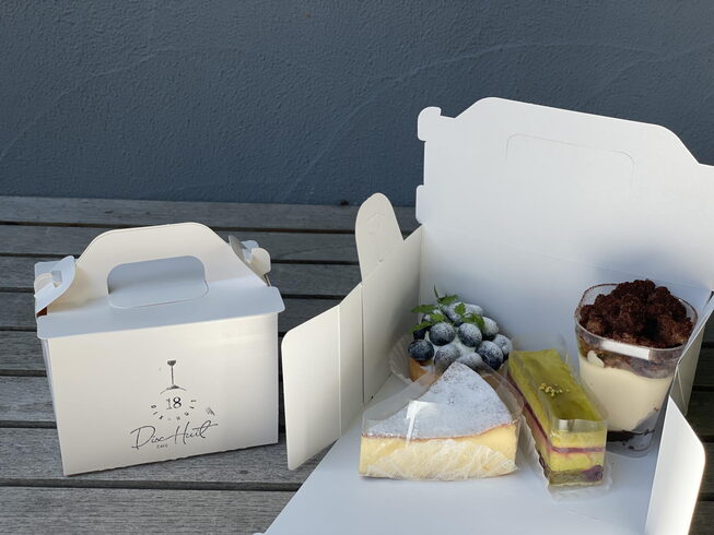 ケーキもテイクアウト可能🉑「8月も元気に営業中です☺️/和歌山カフェ/和歌山かき氷/和歌山夜カフェ/和歌山テイクアウト」