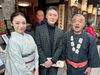 「柴又帝釈天参道『川千家』さん！新春「梯子乗り（はしごのり）」 2025年（令和7年）1月5日（日）『葛飾鳶伝統文化保存会＝葛鳶会（かっとびかい）』さんによる出初式」