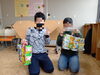 完成後、うれしそうでした！「1月の余暇活動の様子をお伝えします＼(^^)／」