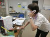 通報訓練では、緊張感を持って消防署へ通報！「防災の日！防災訓練を実施しました！本番そのもの」