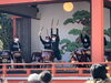 「【新宿日枝神社】元旦祭！「葛飾区立新宿中学校」太鼓部の皆さんによる心に響く見事な和太鼓演舞！」