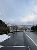 引揚桟橋（復元）の様子「今朝の引揚桟橋（復元）の様子です。」