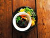「豚肉の赤ワイン煮込み」