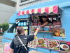 青戸平和公園のすぐ横！事務用品屋『カンダヤ』さん駐車場に🌭ホット