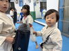キッズや白帯たちも稽古を楽しんでいます♫「10/29(木) の稽古風景≪ 明石/空手/スポーツ/運動/幼児/小学生/お稽古/習い事≫　」