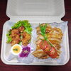 豚にんにく醤油焼き＆唐揚げ「４月１２日のお弁当」