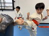 「4月4日(土)の稽古風景≪ 明石/空手/スポーツ/運動/幼児/小学生/お稽古/習い事≫」