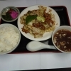 肉とキャベツの味噌炒め定食