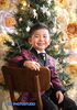 ５歳の七五三。タキシード姿もカッコいいね！「Happy Christmas☆」