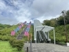 エスカレーターを上がった先にあります。「三島スカイウォークに「田中亭」登場！地元で愛される絶品ハンバーグ＆ステーキ」