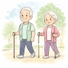 ウォーキング（有酸素運動）は誰でも簡単に行うことができます。運動をして脳も活性化させましょう。「日本の100歳以上は、いったい何人くらいいらっしゃるかご存じですか？」
